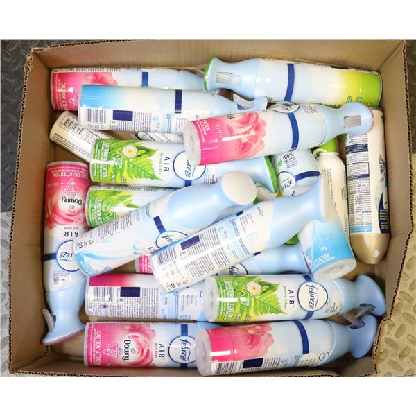 FLAT LOT OF BRAND NAME AIR FRESHENERS
