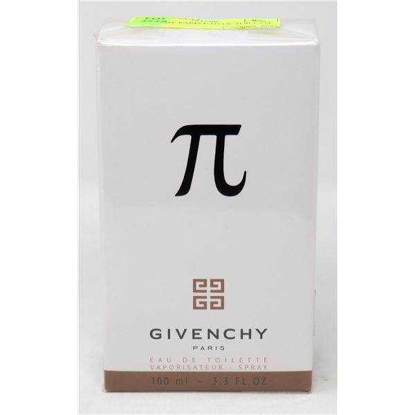 GIVENCHY PARIS EAU DE TOILETTE 100ML