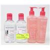 Image 1 : 4 BOTTLES OF BIODERMA CLEANSING SOLUTIONS & GELS