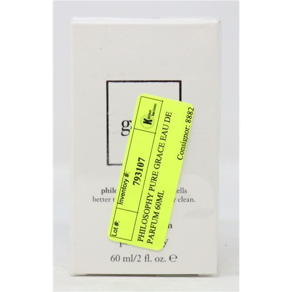 PHILOSOPHY PURE GRACE EAU DE PARFUM 60ML