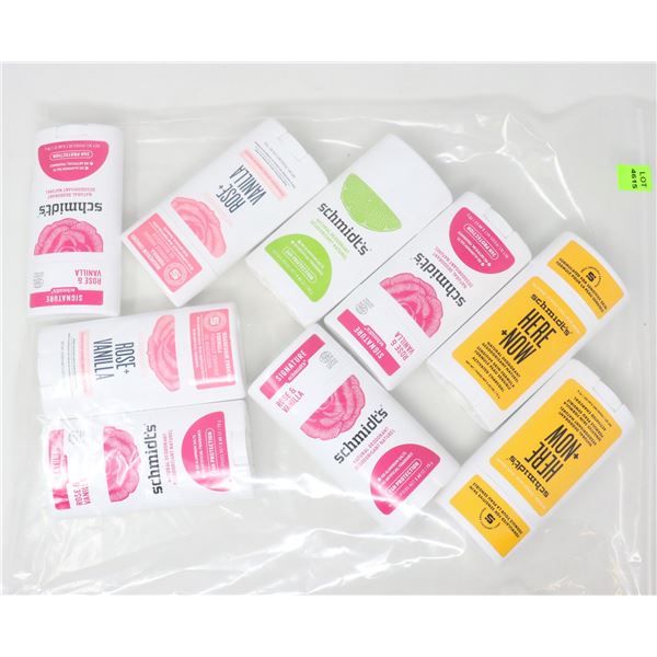 BAG LOT OF SCHMIDTS DEODORANT