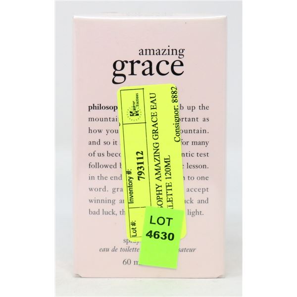 PHILOSOPHY AMAZING GRACE EAU DE TOILETTE 120ML