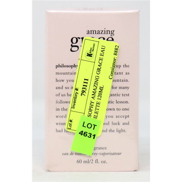 PHILOSOPHY AMAZING GRACE EAU DE TOILETTE 120ML