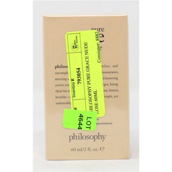 PHILOSOPHY PURE GRACE NUDE ROSE 60ML