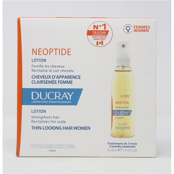 DUCRAY NEOPTIDE LOTION FOR WOMEN 3 X 30ML