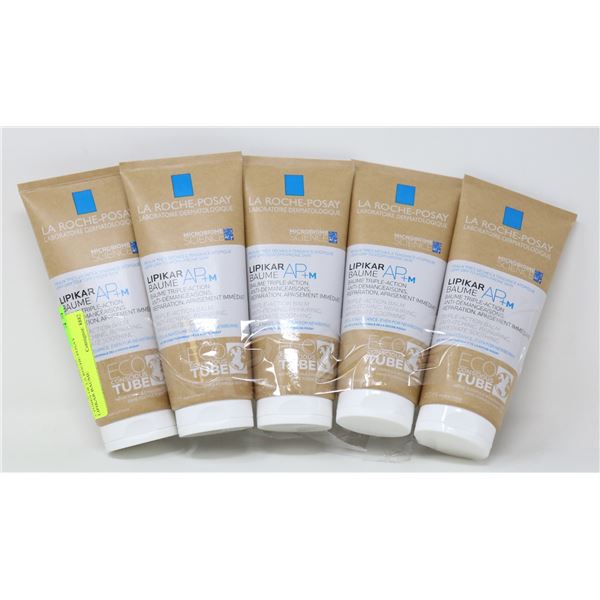 5 TUBES OF LA ROCHE-POSAY LIPIKAR BAUME