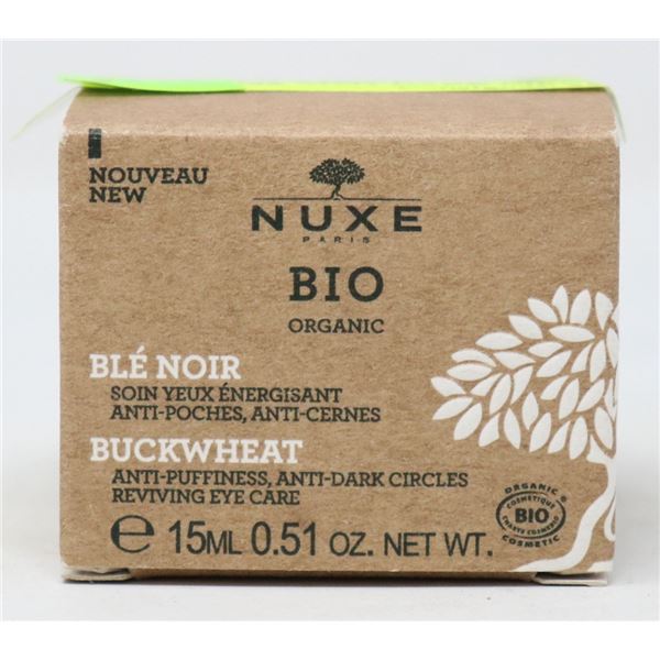 NUXE BIO BUCKWHEAT ANTI-PUFFINESS ANTI-DARK CIRCLE