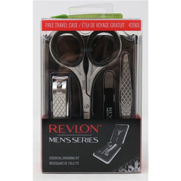 REVLON MENS SERIES ESSENTIAL GROOMING KIT W/