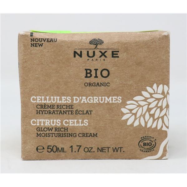 NUXE BIO GLOW RICH MOISTURISING CREAM 50ML