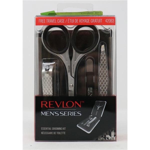 REVLON MENS SERIES ESSENTIAL GROOMING KIT W/