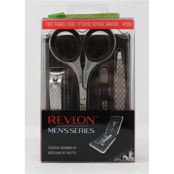 REVLON MENS SERIES ESSENTIAL GROOMING KIT W/
