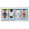 Image 1 : LOT OF 4 ASSORTED TCK QUARTZ ACCURACY WATCHES