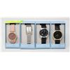 Image 1 : LOT OF 4 ASSORTED TCK QUARTZ ACCURACY WATCHES