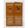 Image 1 : 2 BOXES OF VICHY MOISTURIZING SELF-TANNING MILK
