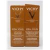 Image 1 : 2 BOXES OF VICHY MOISTURIZING SELF-TANNING MILK
