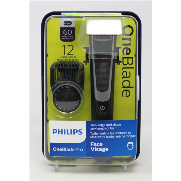 PHILIPS ONE BLADE PRO ELECTRIC TRIMMER & SHAVER