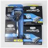 Image 1 : SCHICK HYDRO 5 RAZOR HANDLE + CARTRIDGES