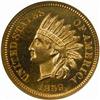 Image 1 : 1859 Indian Cent. Proof-64 Cameo (NGC).