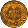 Image 2 : 1875 Indian Cent. Proof-65 RD (NGC).