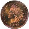 Image 1 : 1901 Indian Cent PR66RB NGC. Eagle Eye Photo Seal