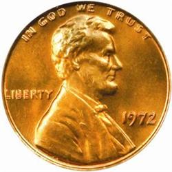 1972 Lincoln Cent. FS-033.3. DDO. MS-67 RD (PCGS)