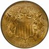 Image 1 : 1865 Two-Cent Piece. MS-65 RD (NGC).
