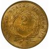 Image 2 : 1865 Two-Cent Piece. MS-65 RD (NGC).