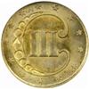 Image 2 : 1851 Silver Three-Cent Piece. MS-64 (NGC).