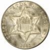 Image 1 : 1862/1 Silver Three-Cent Piece. MS-67 (PCGS).