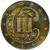 Image 2 : 1865 Silver Three-Cent Piece. MS-66 (NGC).