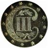 Image 2 : 1869 Silver Three-Cent Piece. Proof-67 (NGC).
