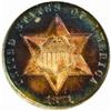 Image 1 : 1871 Silver Three-Cent Piece. Proof-66 (NGC).