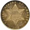 Image 1 : 1872 Silver Three-Cent Piece. Proof-67 (NGC).