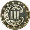 Image 2 : 1872 Silver Three-Cent Piece. Proof-63 (PCGS).