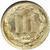 Image 2 : 1866 Nickel Three-Cent Piece. MS-65 (PCGS).
