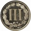 Image 2 : 1867 Nickel Three-Cent Piece Proof-66 Cameo (NGC)