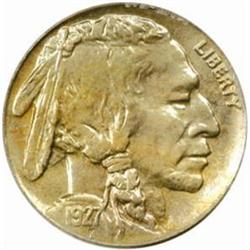 1927-S Buffalo Nickel. MS-64 (PCGS).
