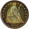 Image 1 : 1859 Seated Liberty Half Dime. Proof-65 (NGC).