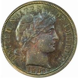 1897 Barber Dime. MS-66 (PCGS).