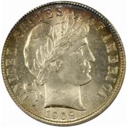 1908-S Barber Dime. MS-65 (PCGS).