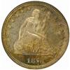 Image 1 : 1873 25C. No Arrows. Closed 3. PR65 (NGC) CAC