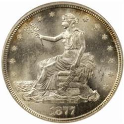 1877-S Trade Dollar. MS-65 (NGC).
