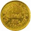 Image 1 : Undated Bechtler. $5 Gold. 22. CARATS AU55 (PCGS)