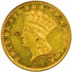 1869 Gold Dollar. Proof-61 (PCGS).