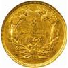 Image 2 : 1854-D $3 Gold Piece. Winter 1-A, AU-58 (NGC).