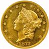 Image 1 : 1872 Liberty Double Eagle. AU-58 PL (NGC).