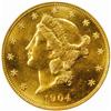 Image 1 : 1904 Liberty Double Eagle. MS-65 (PCGS).