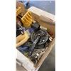 Image 2 : BOX OF TOOLS, CLAMP AND BITS
