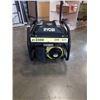 Image 2 : RYOBI RY3500 PORTABLE GAS GENERATOR 3500 WATT - IDLES ROUGH