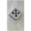 Image 2 : 5 NATURAL RUBY STONES 3.59CT